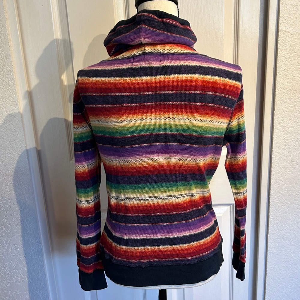 Lauren Ralph Lauren Striped Cowl Thermal - Picture 2 of 4